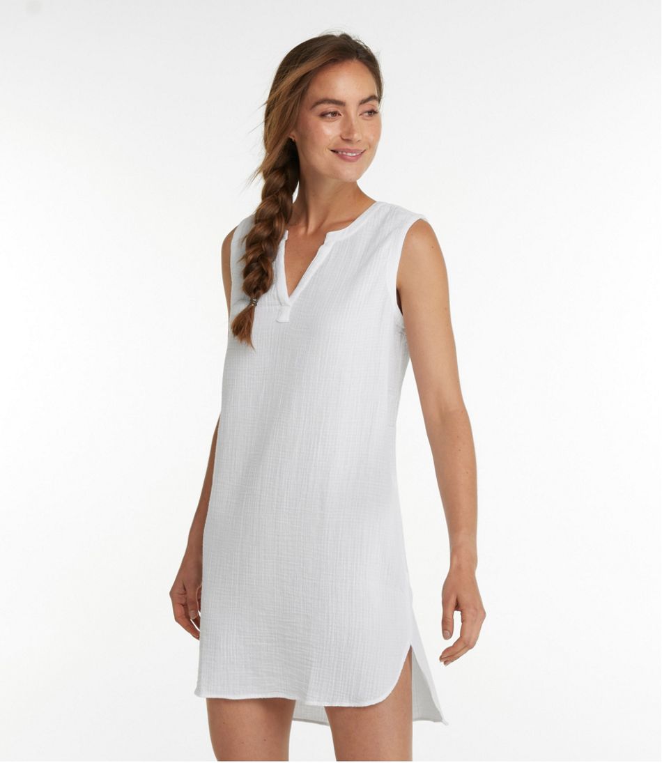 L.L.Bean | Women's Cloud Gauze Cover-Up Dress