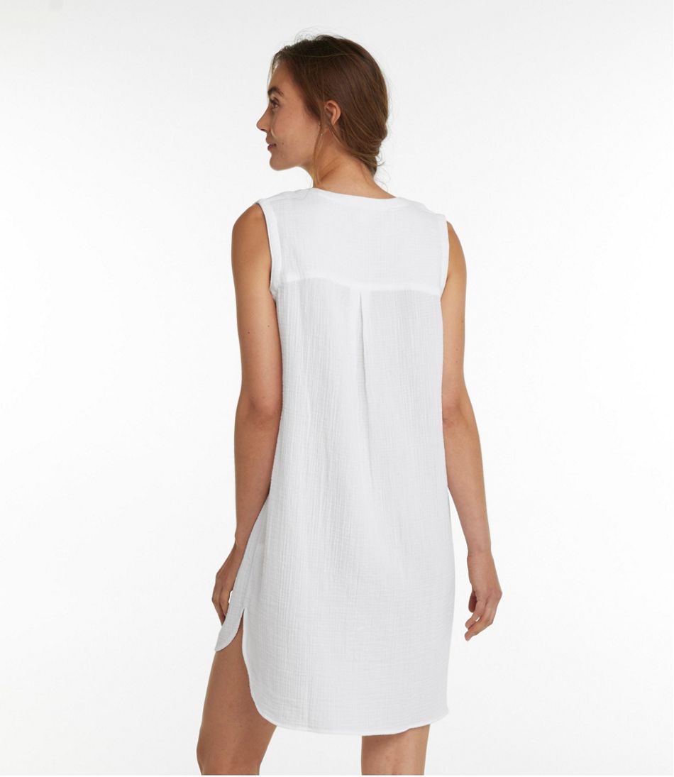L.L.Bean | Women's Cloud Gauze Cover-Up Dress