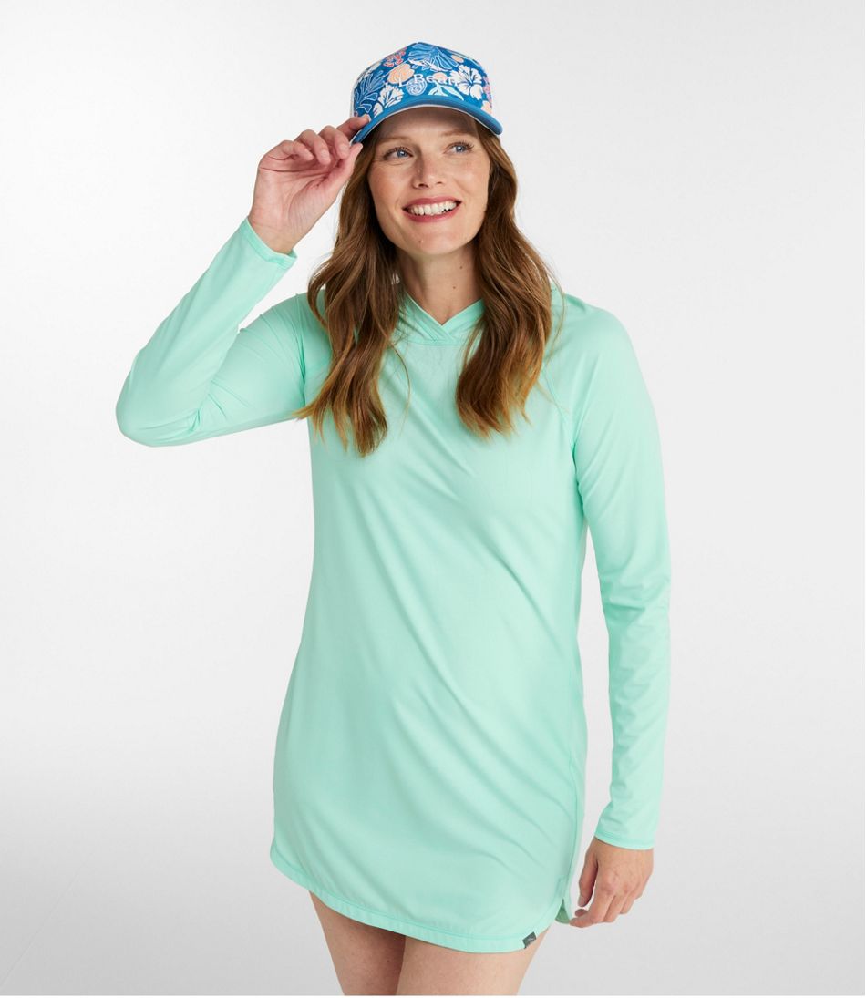 L.L.Bean | Women's SunSmart® UPF 50+ Sun Shirt, Hooded Tunic
