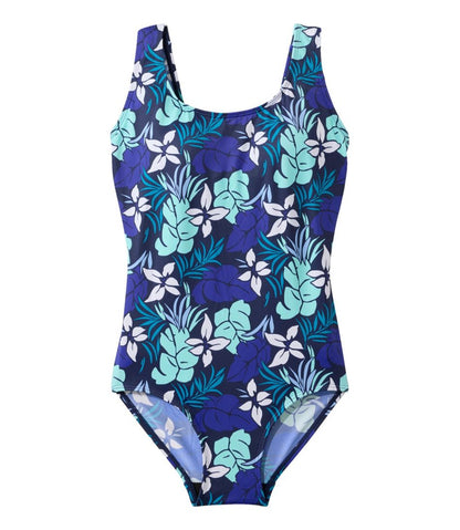 L.L.Bean | Women's BeanSport Swimwear, Scoopneck Tanksuit Print