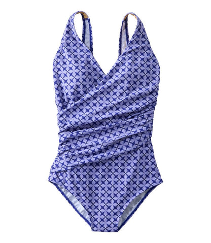 L.L.Bean | Women's Shaping Swimwear, Tanksuit Print