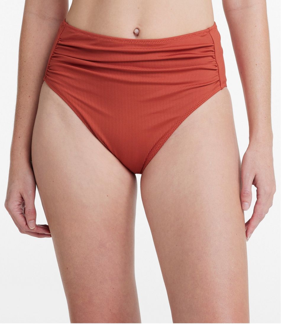 L.L.Bean | Women's Sea Cove Swimwear, High-Waist Brief