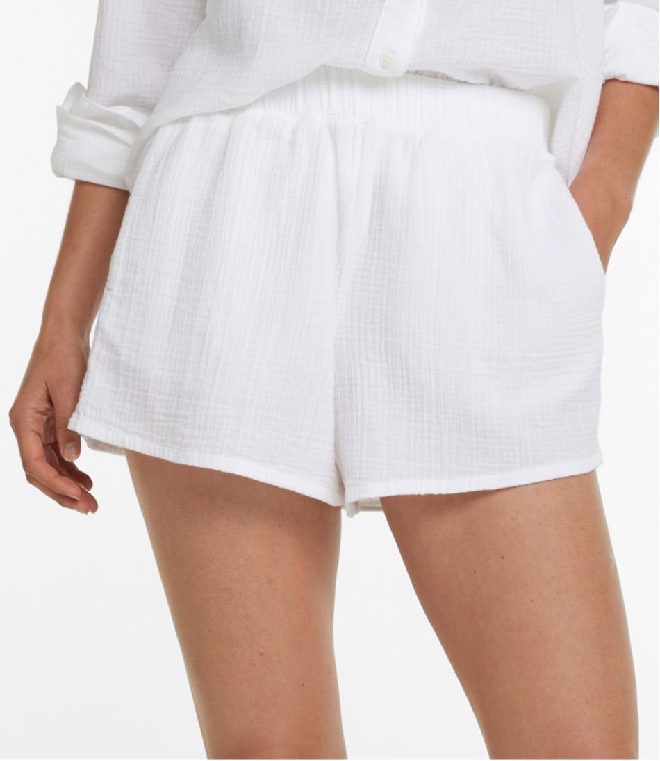 L.L.Bean | Women's Cloud Gauze Cover-Up Shorts