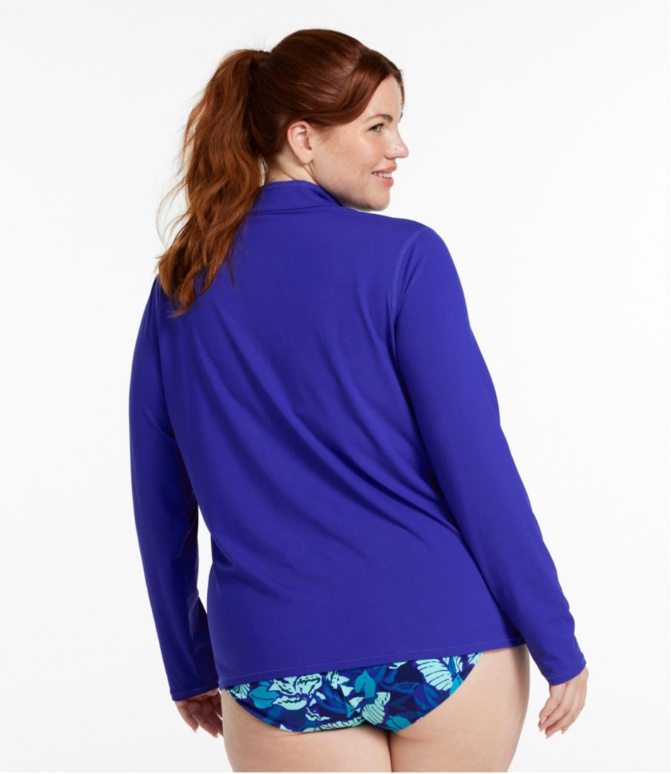 L.L.Bean | Women's SunSmart® UPF 50+ Sun Shirt, Quarter-Zip