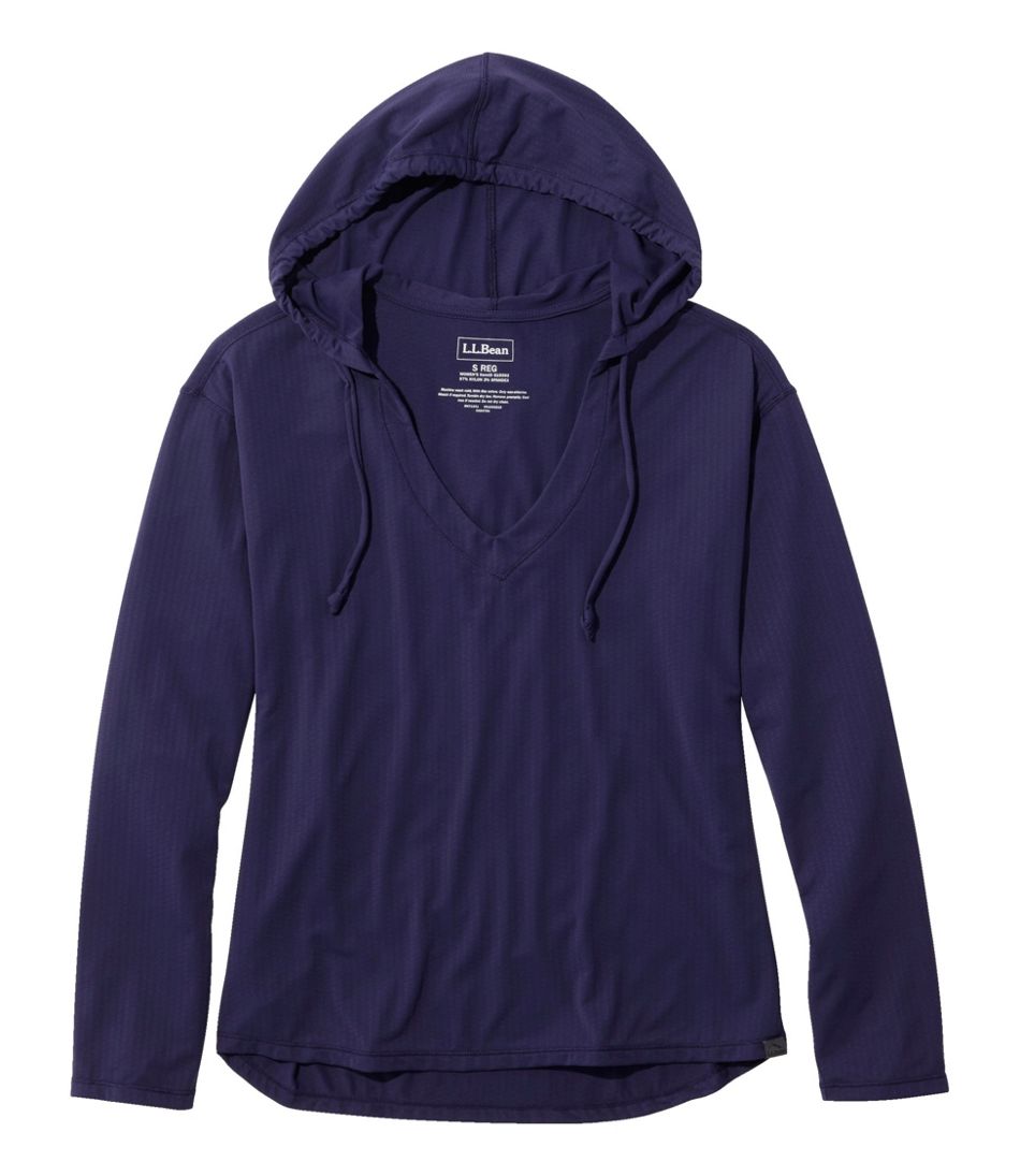 L.L.Bean | Women's Sand Beach Cover-Up, Hooded Pullover