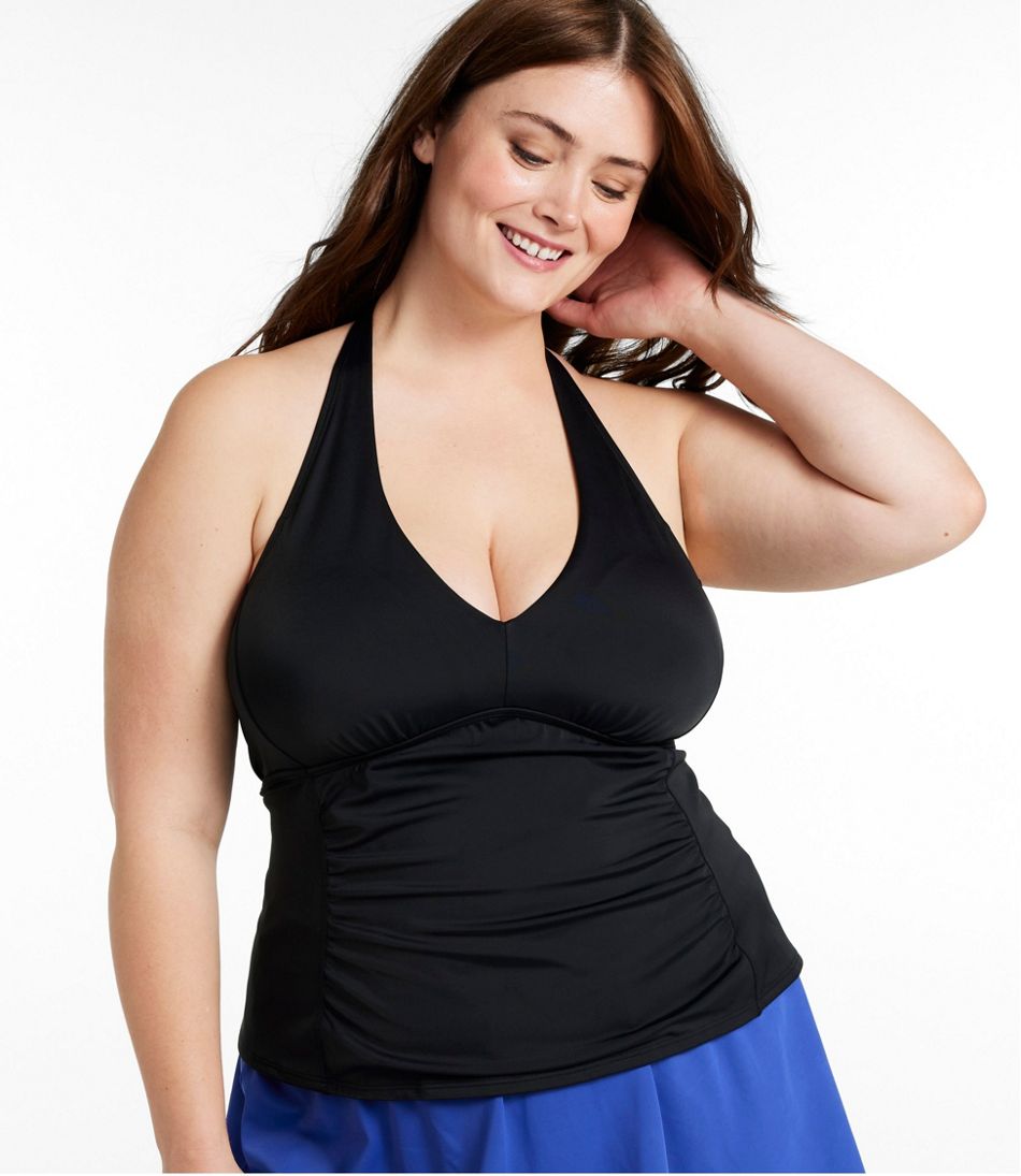 L.L.Bean | Women's BeanSport Swimwear, Halter Tankini Top
