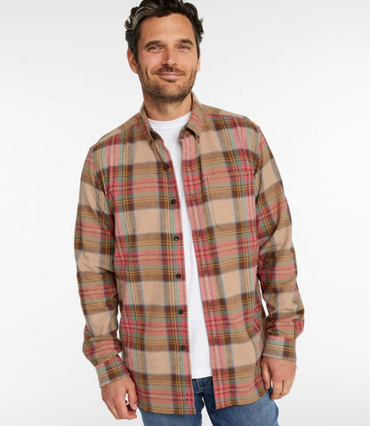 L.L.Bean | Men's Scotch Plaid Flannel Shirt, Traditional Fit