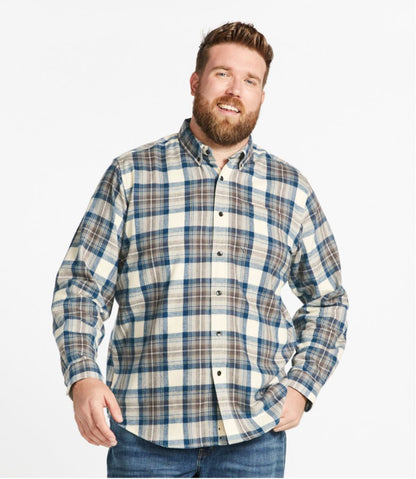 L.L.Bean | Men's Scotch Plaid Flannel Shirt, Traditional Fit