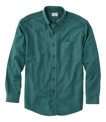 L.L.Bean | Men's Wicked Good Flannel Shirt, Traditional Fit, Houndstooth