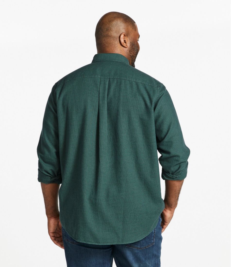 L.L.Bean | Men's Wicked Good Flannel Shirt, Traditional Fit, Houndstooth