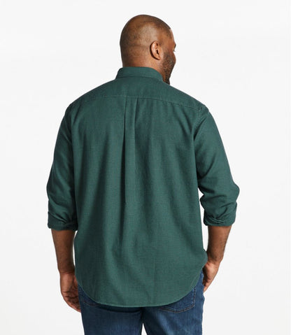 L.L.Bean | Men's Wicked Good Flannel Shirt, Traditional Fit, Houndstooth