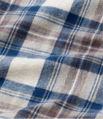 L.L.Bean | Men's Scotch Plaid Flannel Shirt, Slightly Fitted