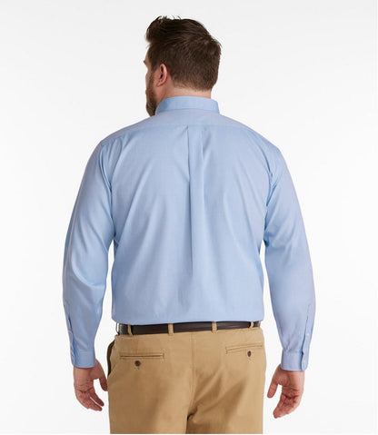 L.L.Bean | Men's Wrinkle-Free Pinpoint Oxford Cloth Shirt, Traditional Fit