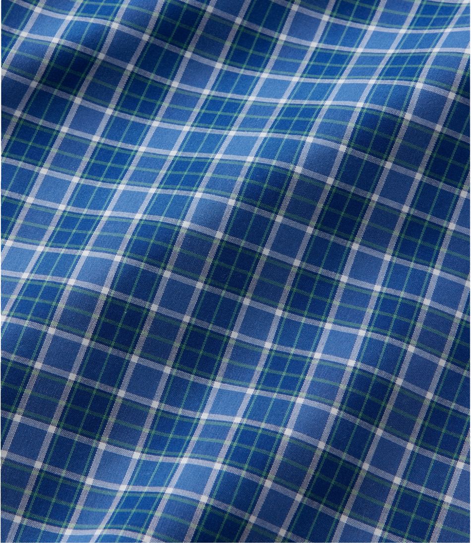 L.L.Bean | Men's Wrinkle-Free Kennebunk Sport Shirt, Slightly Fitted Check