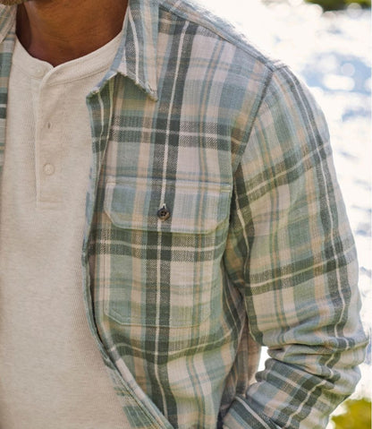 L.L.Bean | Men's 1912 Field Flannel Shirt, Slightly Fitted Untucked Fit, Plaid