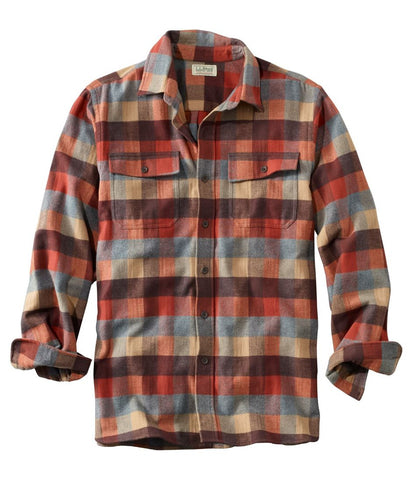 L.L.Bean | Men's Chamois Shirt, Traditional Fit, Plaid