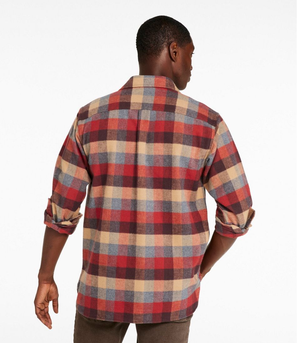 L.L.Bean | Men's Chamois Shirt, Traditional Fit, Plaid