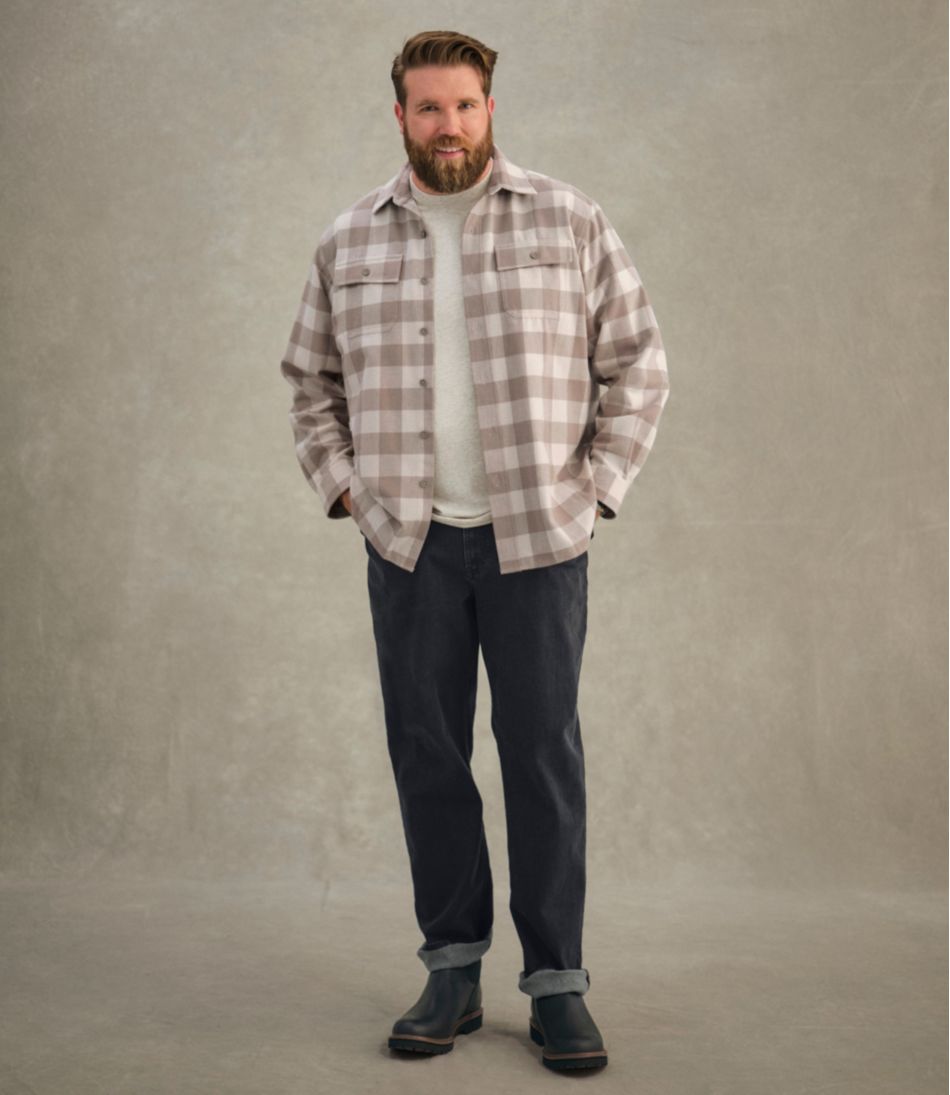 L.L.Bean | Men's Chamois Shirt, Traditional Fit, Plaid