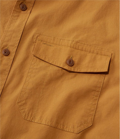 L.L.Bean | Men's Riverton Ripstop Shirt, Long-Sleeve, Traditional Untucked Fit