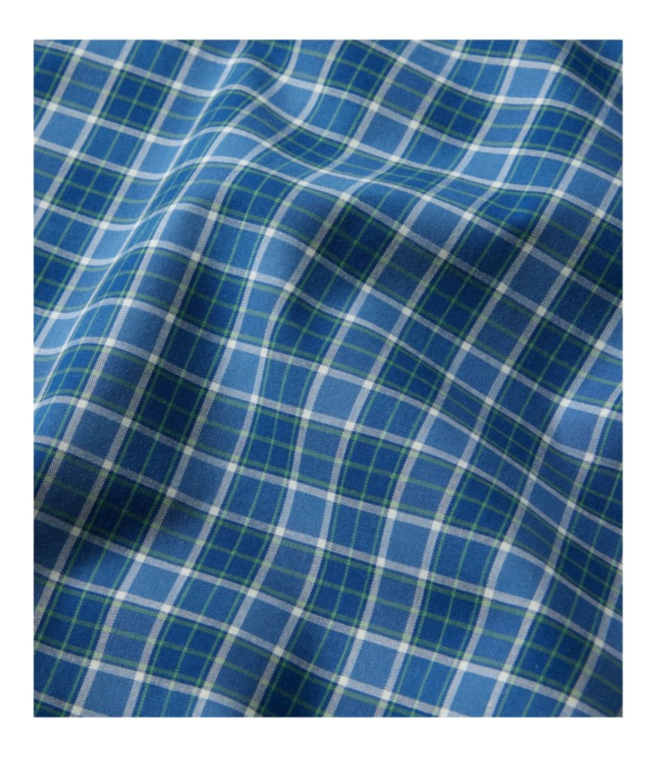 L.L.Bean | Men's Wrinkle-Free Kennebunk Sport Shirt, Traditional Fit Short-Sleeve Check