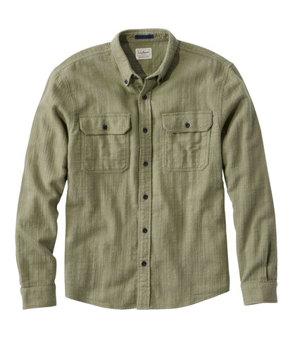 L.L.Bean | Men's 1912 Field Flannel Shirt, Slightly Fitted Untucked Fit