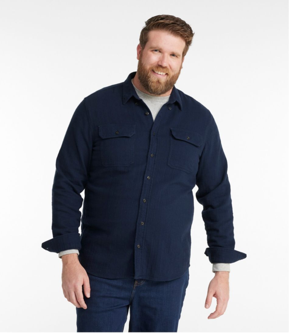L.L.Bean | Men's 1912 Field Flannel Shirt, Slightly Fitted Untucked Fit