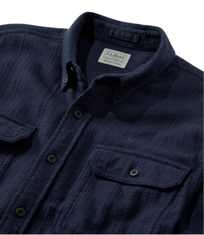 L.L.Bean | Men's 1912 Field Flannel Shirt, Slightly Fitted Untucked Fit