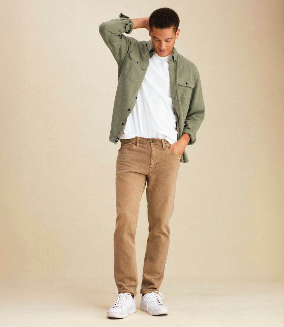 L.L.Bean | Men's 1912 Field Flannel Shirt, Slightly Fitted Untucked Fit