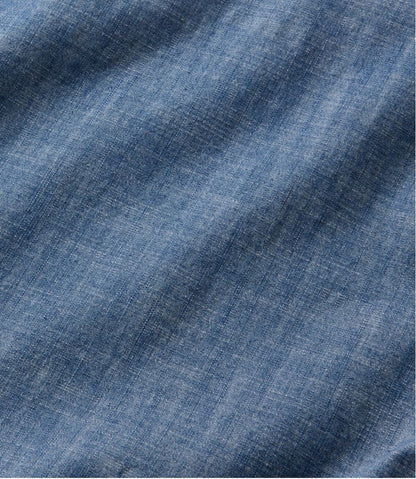 L.L.Bean | Men's Comfort Stretch® Chambray Shirt, Traditional Untucked Fit, Long-Sleeve