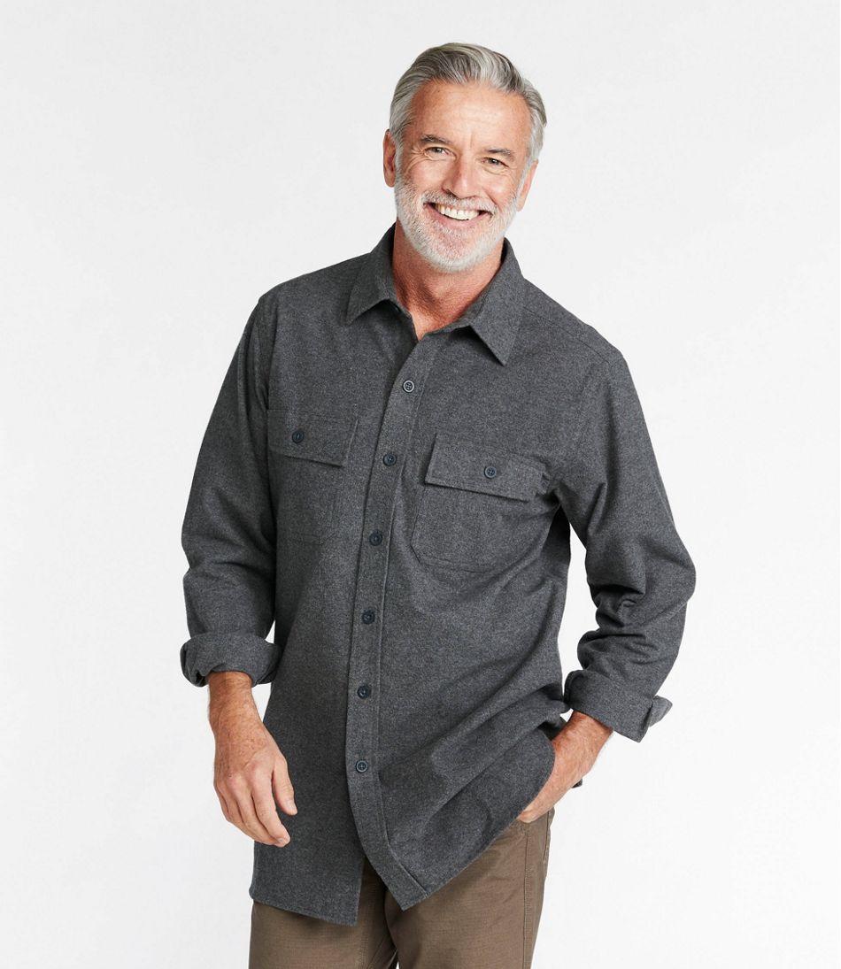 L.L.Bean | Men's Chamois Shirt, Slightly Fitted