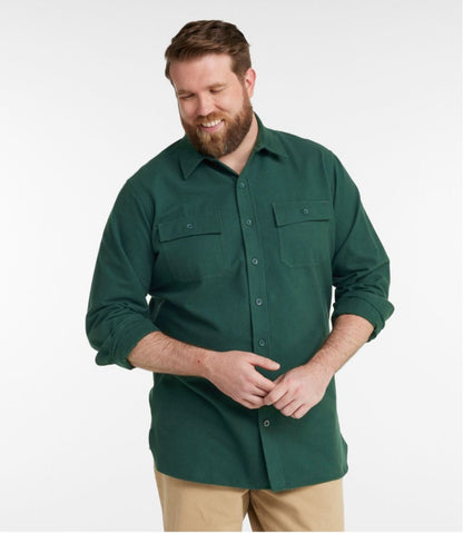 L.L.Bean | Men's Chamois Shirt, Slightly Fitted