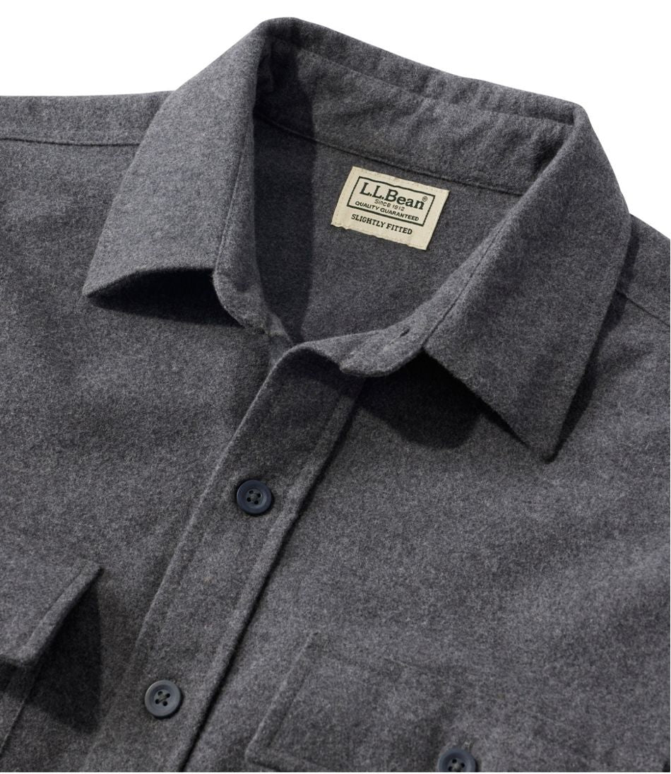 L.L.Bean | Men's Chamois Shirt, Slightly Fitted