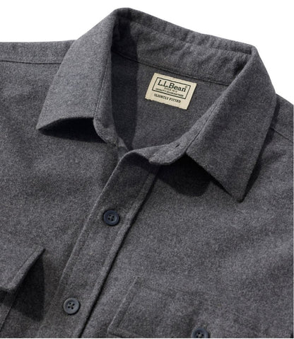 L.L.Bean | Men's Chamois Shirt, Slightly Fitted
