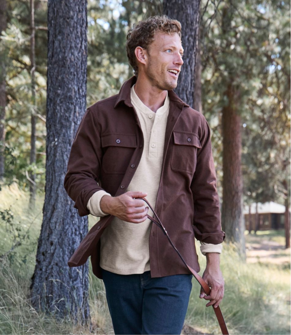 L.L.Bean | Men's Chamois Shirt, Slightly Fitted