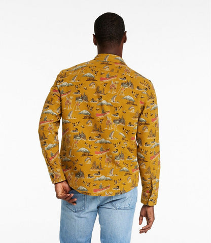 L.L.Bean | Men's Signature 1933 Chamois Cloth Shirt, Slim Fit, Pattern