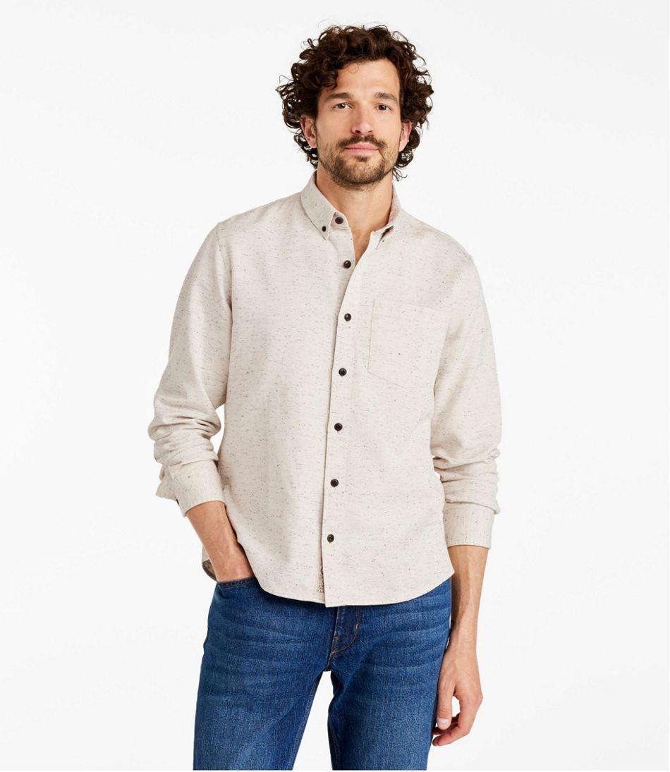 L.L.Bean | Men's Signature Donegal Woven Shirt, Long-Sleeve