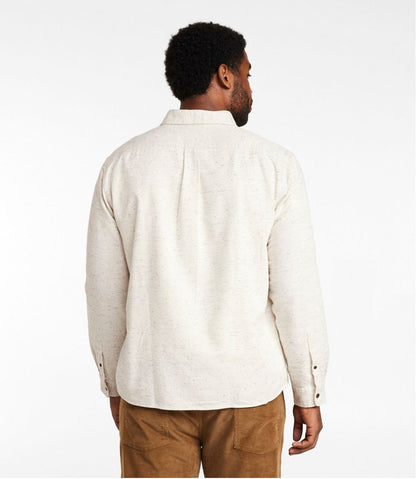 L.L.Bean | Men's Signature Donegal Woven Shirt, Long-Sleeve