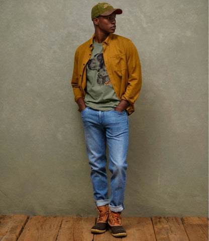 L.L.Bean | Men's Signature Donegal Woven Shirt, Long-Sleeve