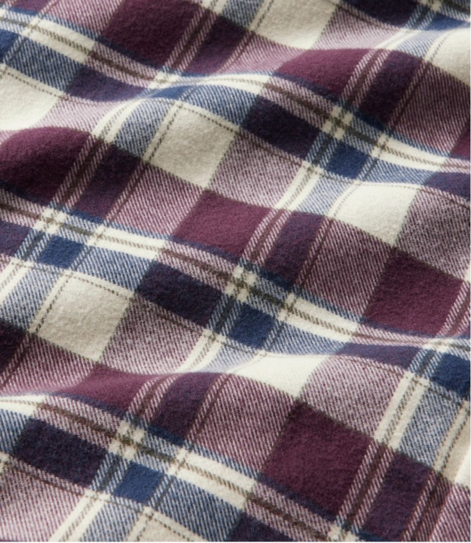 L.L.Bean | Men's Fleece-Lined Flannel Shirt, Traditional Fit