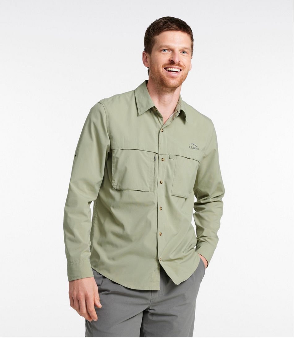 L.L.Bean | Men's Tropicwear Shirt, Long-Sleeve