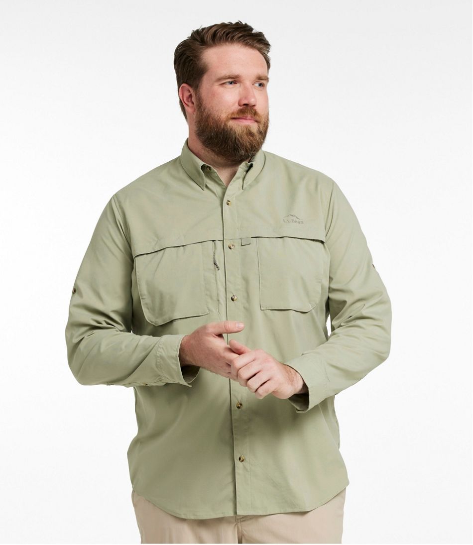 L.L.Bean | Men's Tropicwear Shirt, Long-Sleeve
