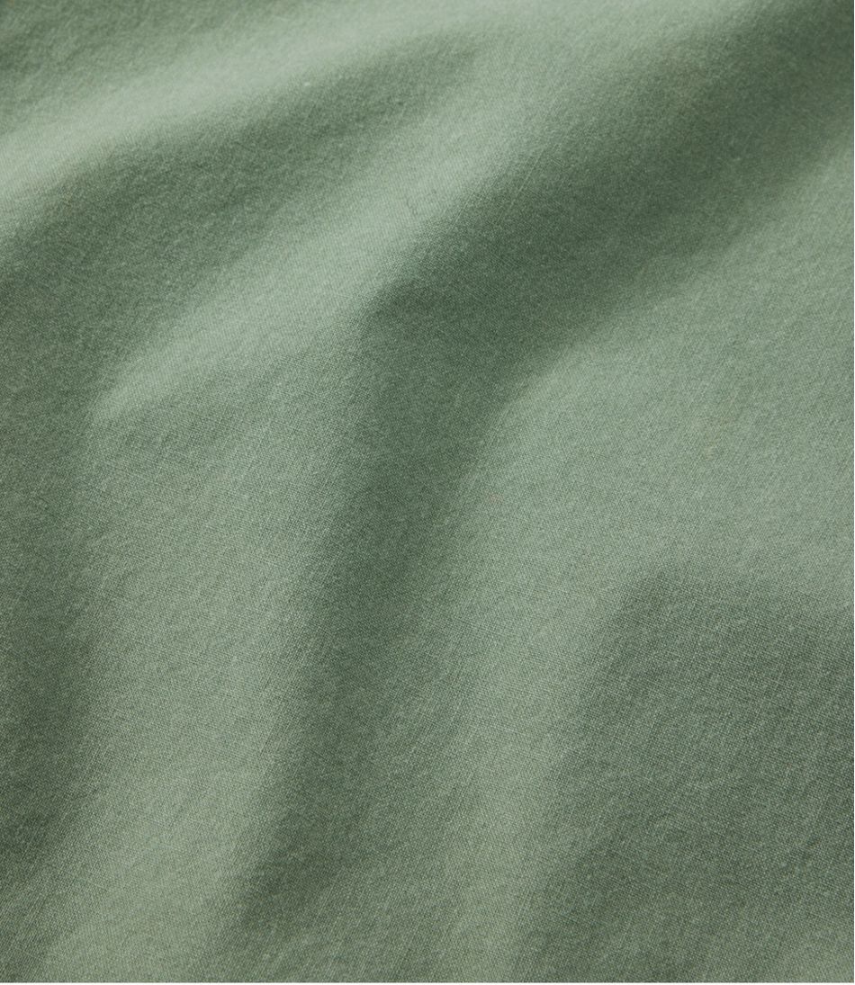 L.L.Bean | Men's Sunwashed Canvas Shirt, Traditional Fit Short-Sleeve