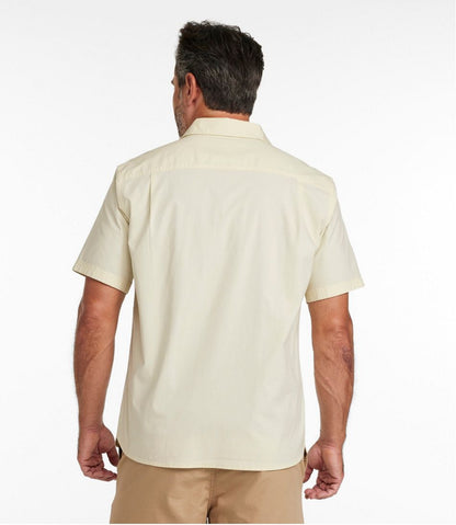 L.L.Bean | Men's Riverton Ripstop Shirt, Short-Sleeve, Traditional Untucked Fit
