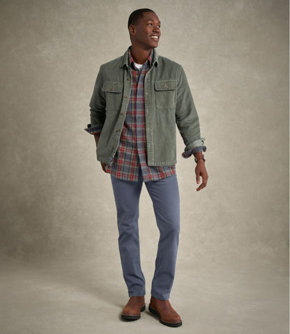 L.L.Bean | Men's Rangeley Corduroy Shirt, Slightly Fitted