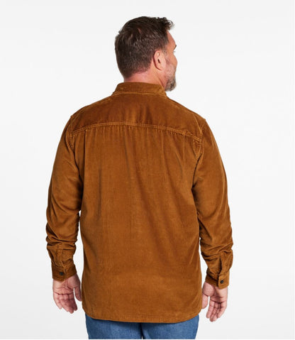 L.L.Bean | Men's Rangeley Corduroy Shirt, Slightly Fitted
