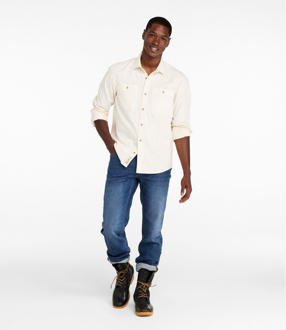 L.L.Bean | Men's Signature Washed Field Shirt, Slim Fit