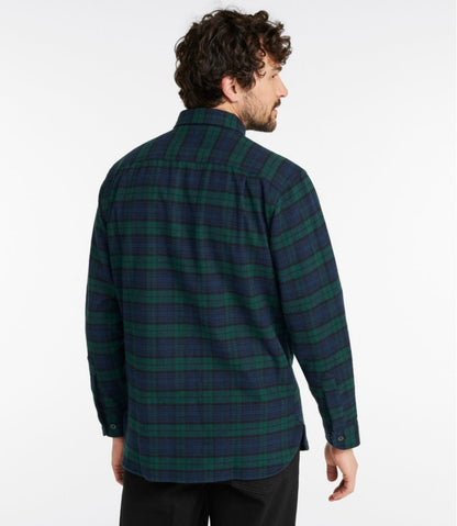 L.L.Bean | Men's Chamois Shirt, Slightly Fitted, Plaid