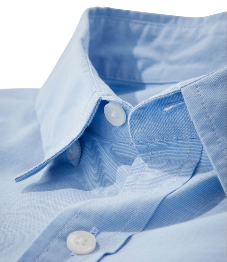L.L.Bean | Men's Comfort Stretch Performance® Shirt, Long-Sleeve, Slightly Fitted Untucked Fit