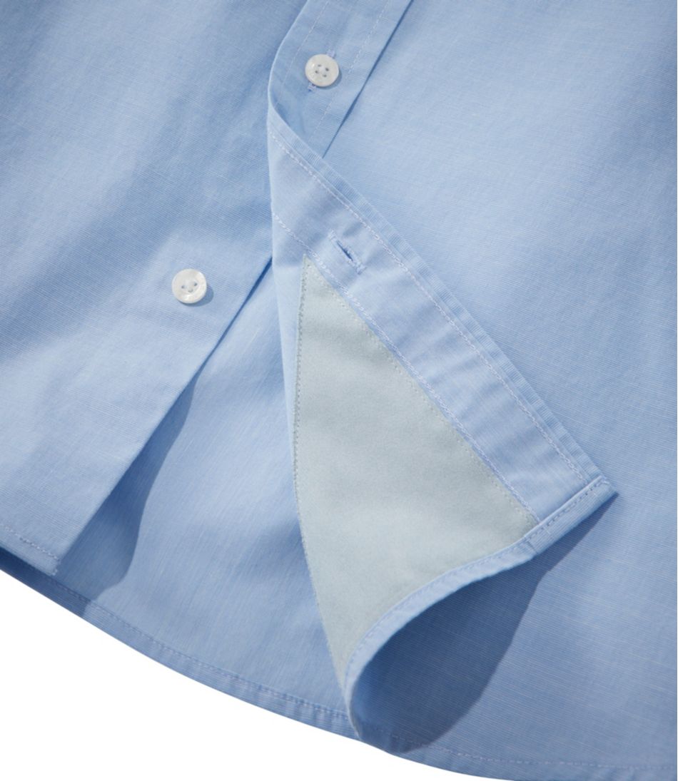 L.L.Bean | Men's Comfort Stretch Performance® Shirt, Long-Sleeve, Slightly Fitted Untucked Fit