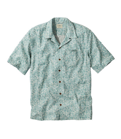 L.L.Bean | Men's Tropics Shirt, Short-Sleeve Print